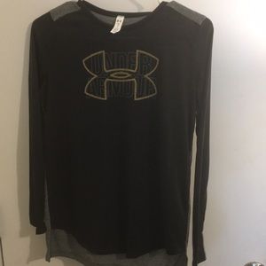 Girls under armour shirt size LG new with tags